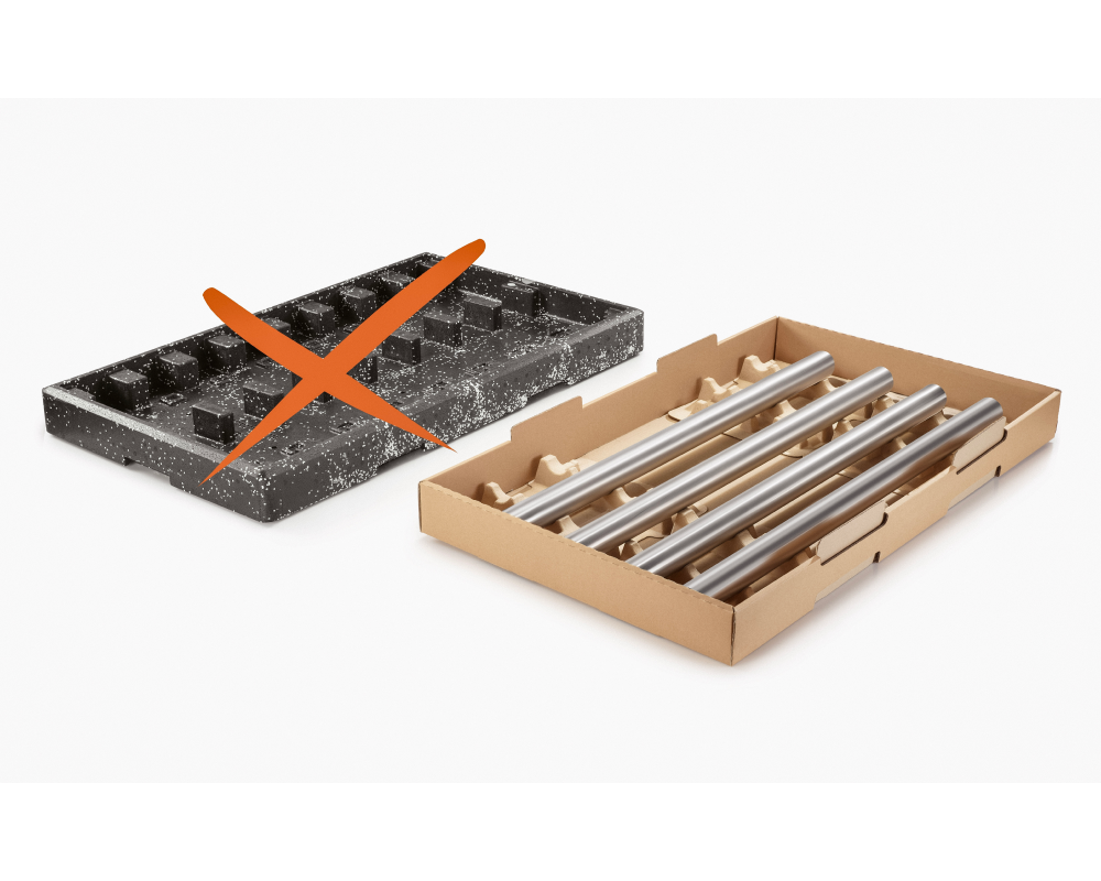 StackPac: Paper-based stacking box & EPP replacement